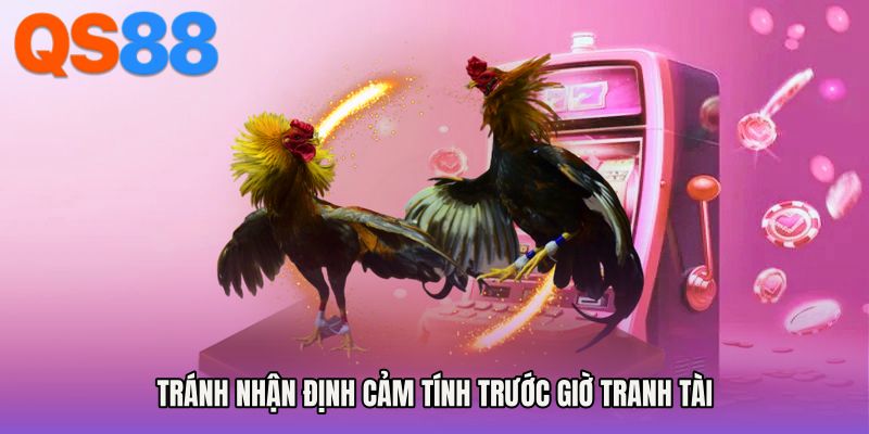 Tránh nhận định cảm tính trước giờ tranh tài